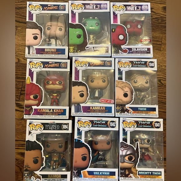 Marvel Funko Pops - Picture 1 of 1